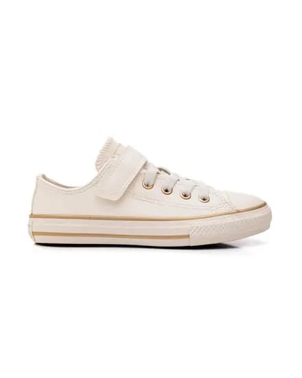Calzado Converse 1V Ox Velcro Taylored Lux Oro
