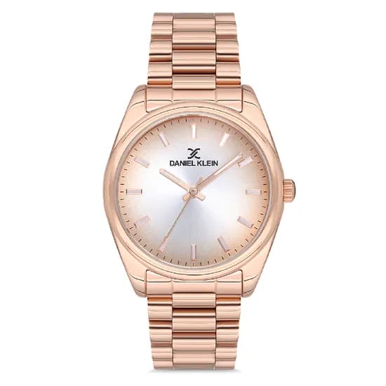Relogio Analogico Feminino Daniel Klein DK.1.12754-3 Premium Ladies / Pulseira de Aço Inoxidável - Rose Gold
