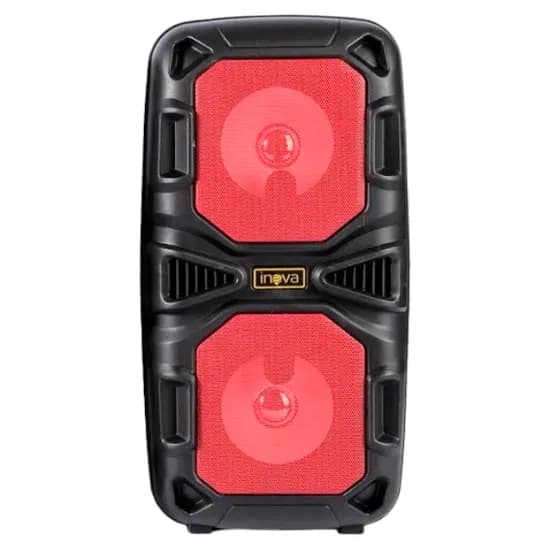 Inova Speaker RAD-0021 com Microfone Vermelho