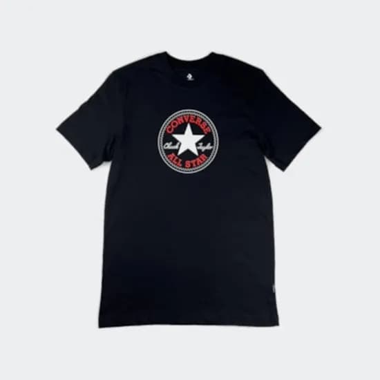 Remera Converse All Star Patch Logo Negro
