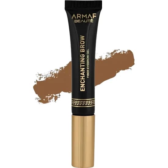Gel de Sobrancelhas Armaf Beauté Enchanting Brow Fiber Eyebrow - Marrom