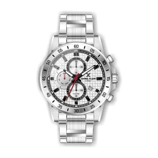Relógio Analógico Masculino Daniel Klein Exclusive DK.1.12480-1 - Prata