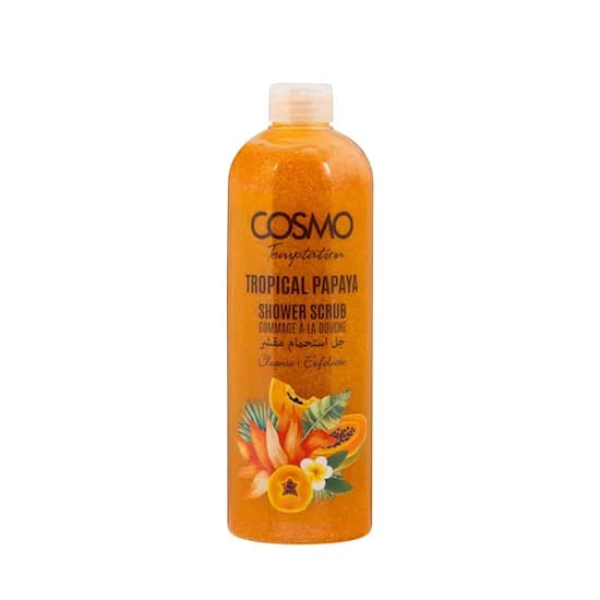 Exfoliante de Ducha Corporal Cosmo Temptation Tropical Papaya 1000ML