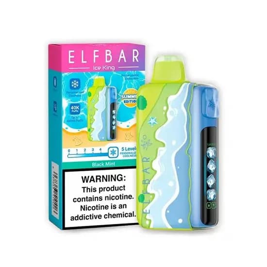Elfbar 40K Ice King Summer Black Mint