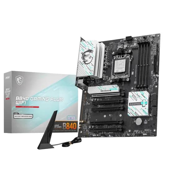Placa-Mãe MSI B840 Gaming Plus Wifi AM5 DDR5