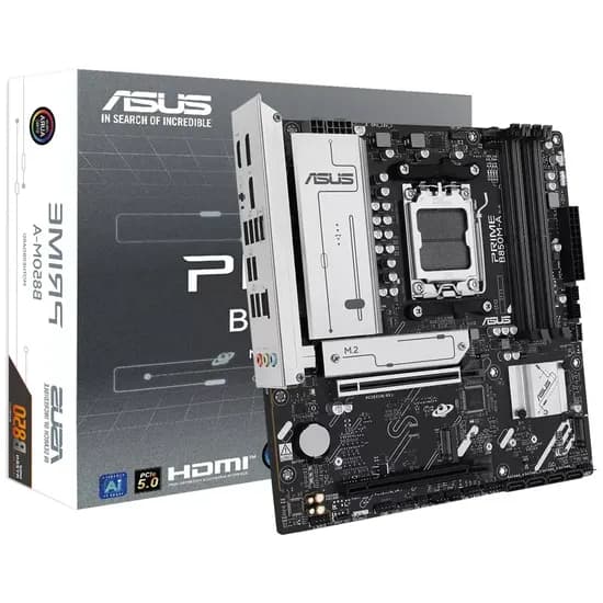 Placa Mãe AMD AM5 Asus B850M-A Prime Micro-ATX DDR5