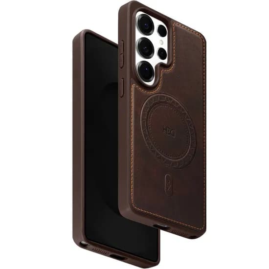 Capa HDD HBC-356 S25 Ultra - Dark Brown
