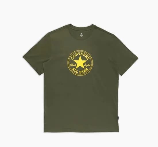 Remera Converse Cave Green Logo