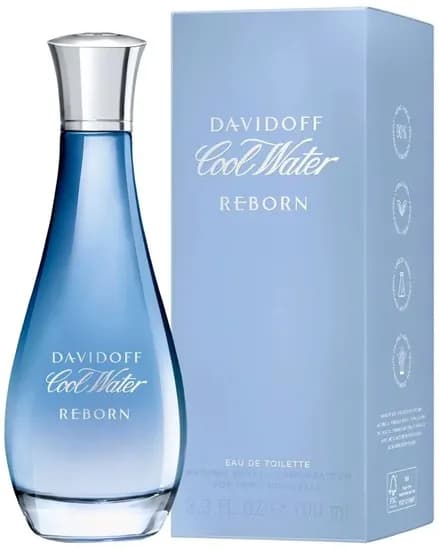 Perfume Davidoff Cool Water Reborn Edt 100ML - Feminino