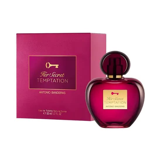 Perfume Antonio Banderas Her Secret Temptation Edt 50ML - Femenino