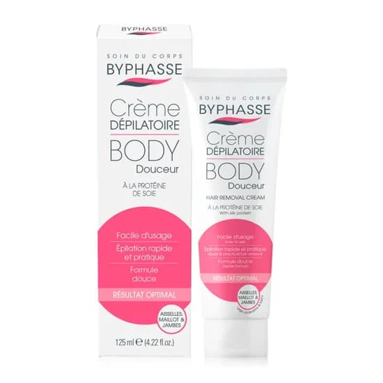 Creme Depilatório Byphasse Proteína de Seda 125ML