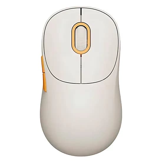 Mouse Xiaomi Wireless 3 XMWXSB03YM - Sem Fio - Multi Bluetooth - 1200 Dpi - 5 Botões - Branco