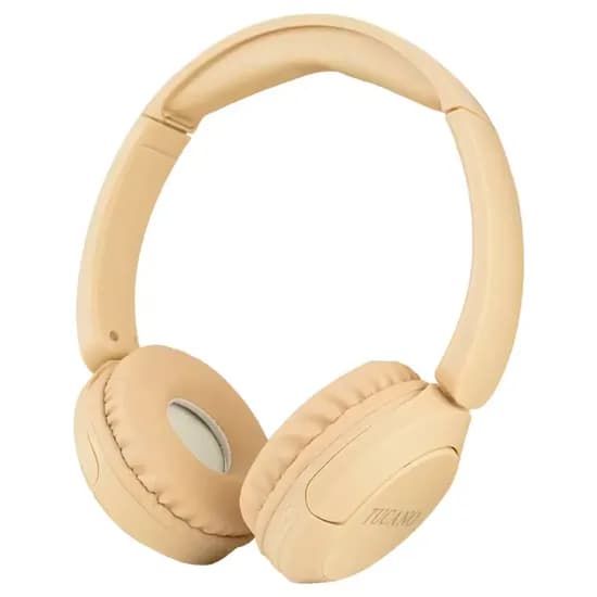 Fone de Ouvido Sem Fio Tucano TC-100 Pure Bass com Bluetooth - Bege