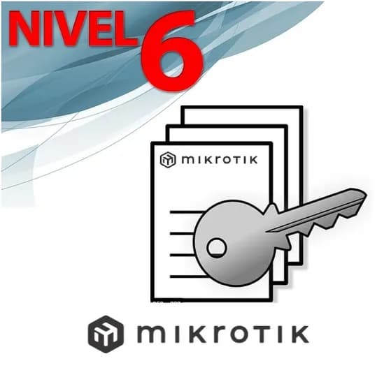 Mikrotik Licença Level 06 Upgrade SWL6
