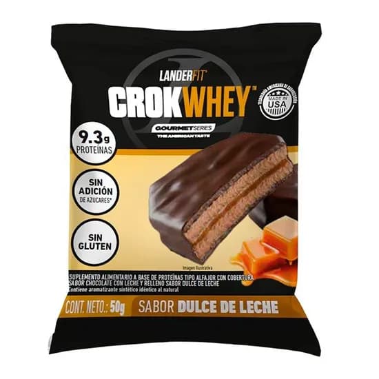 Alfajor Landerfit Crokwhey Doce de Leite 50G