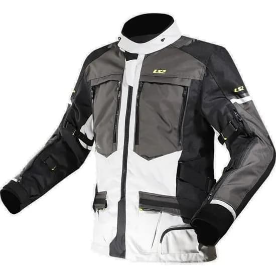 Jaqueta 4 Estacoes para Motociclista LS2 Norway Grey