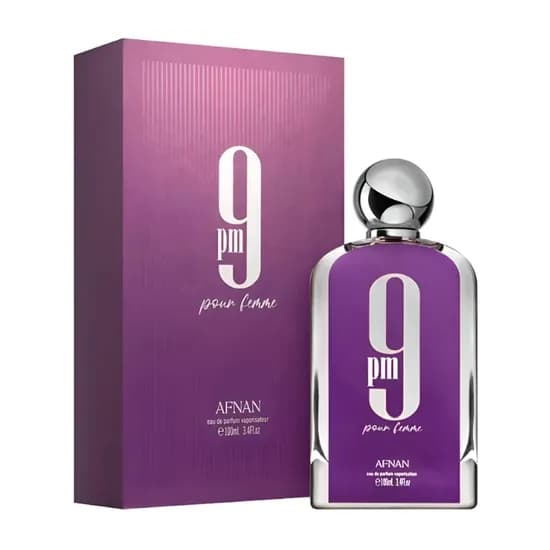 Perfume Afnan 9PM Pour Femme Eau de Parfum Feminino 100ML