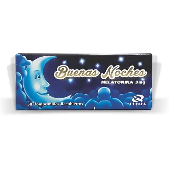Med. Buenas Noches Melatonina 3MG 30COMP