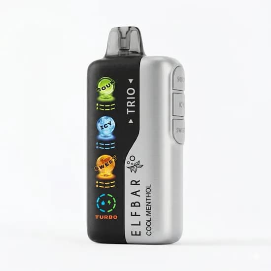 Cool Menthol Elfbar Trio 40000 Puffs - Pod Descartável