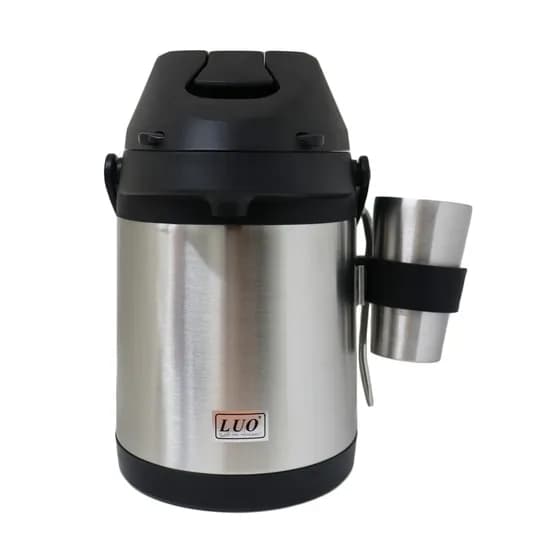 Garrafa Termica Luo LU-4992 / 2.5L + Copo Matero + Bomba