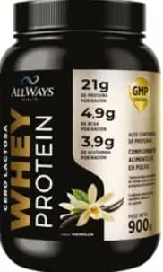 Supl. Allways Whey Protein 900GR Vainilla