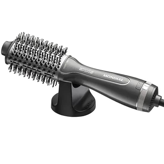 Escova Elétrica Mondial Space Shine ES-20 com 1.300 Watts Bivolt - Cinza/Prata