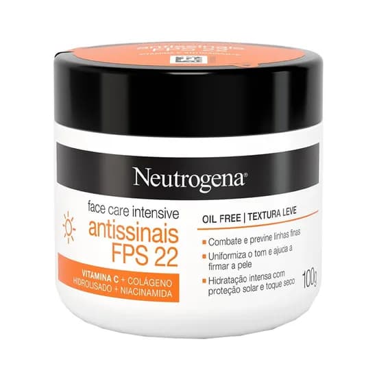 Crema Facial Neutrogena Anti-Edad SPF22 100G