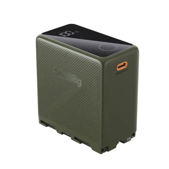 Smallrig NP-F970 USB-C Rechargeable Camera Battery (Green) 4577 (10500MAH)