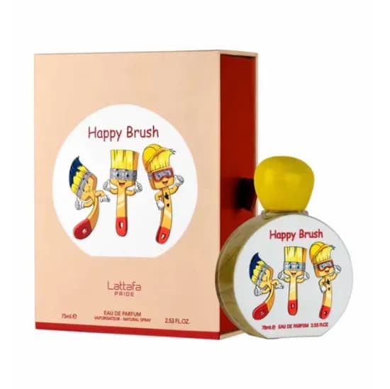 Perfume Lattafa Happy Brush Eau de Parfum Unissex 75ML