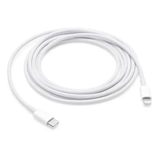 Cabo USB-C / Lightning Apple MW2R3AM/A / 2 Metros - Branco