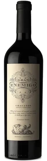 Vinho Gran Enemigo Chacayes Cabernet Franc 750ML