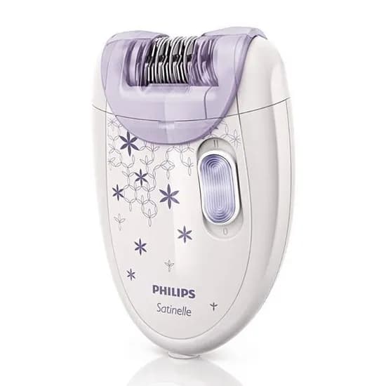 Depilador Philips Satinelle HP-6421 com 2 Velocidades - Branco/Lilás.
