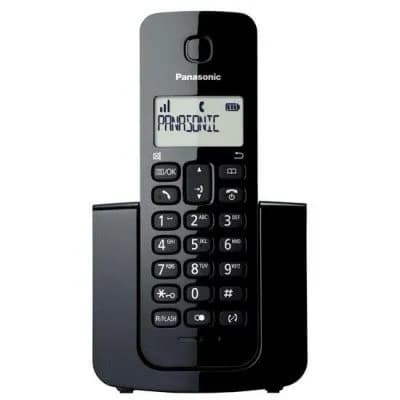 Tel s/fio Panasonic KX-TGB110LAB Preto Bivolt