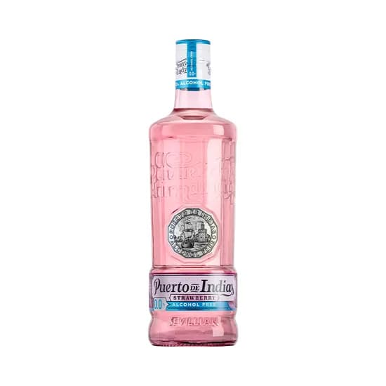 Gin Sin Alcohol Puerto de Indias Strawberry 700ML