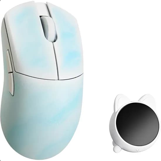 Mouse Gamer Wlmouse Huan Dongle 8K Sem Fio Omron Opticals - Celadon