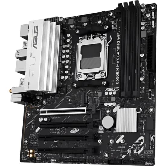 Placa-Mãe Asus B650EM Max Gaming Wi-Fi DDR5