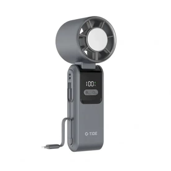 Mini Ventilador G-Tide FH02 5V Recarregável - Gray