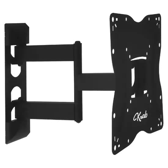 Suporte para TV 13"-42" Krab KBSA42 / Articulado / Suporta Ate 30KG - Preto