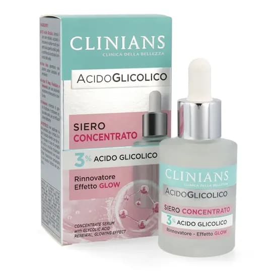 sérum Facial Clinians Ácido Glicólico Efecto Shine 30ML