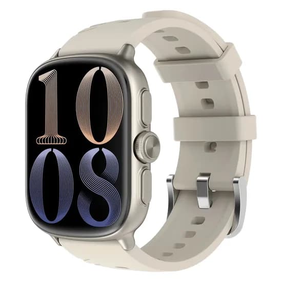 Smartwatch Imilab Imiki Frame 2 Pro Bluetooth - Bege Titânio