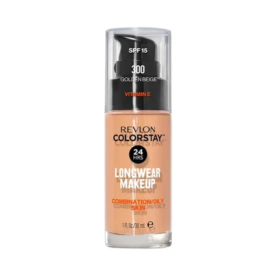 Base Liquida Revlon Colorstay Combination Oily Skin FPS15 300 Golden Beige 30ML