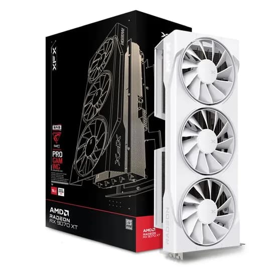 Placa de Vídeo XFX Swift Gaming Edition AMD Radeon RX-9070XT 16GB GDDR6