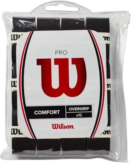 Wilson Overgrip X12 Negro Pro Confort
