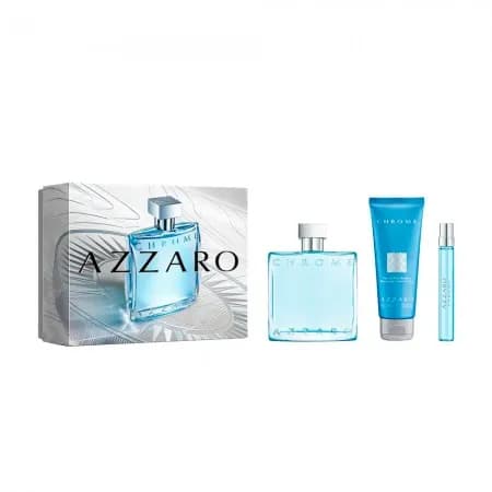 Kit Perfume Azzaro Chrome Masculino 3PCS