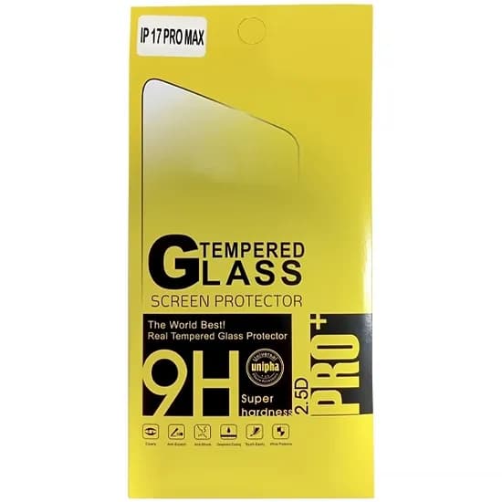 Película para iPhone 17 Pro Max Tempered Glass Pro+