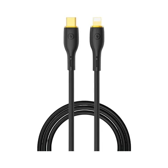 Cable Luxor LX-01830W USB-C A Lightning 30W Negro