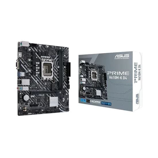 Placa Mãe Asus Prime H610M-K D4 LGA 1700
