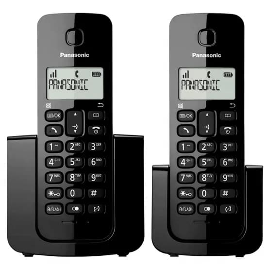 Telefone Panasonic KXTGB112LAB 110-220 Black