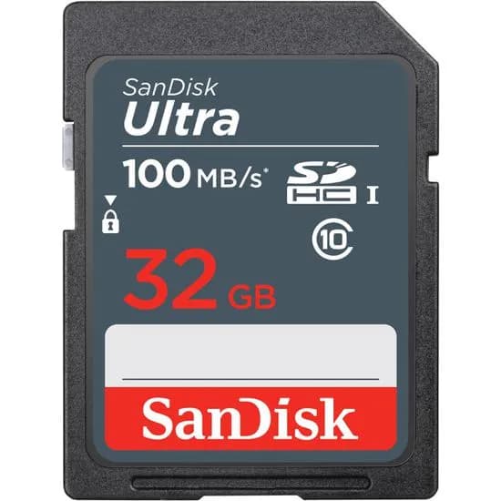 Memoria SD Sandisk 32GB Ultra SDHC Class