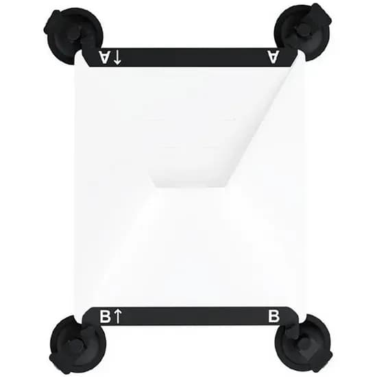 Suporte Ventosa para Starlink Mini - Preto